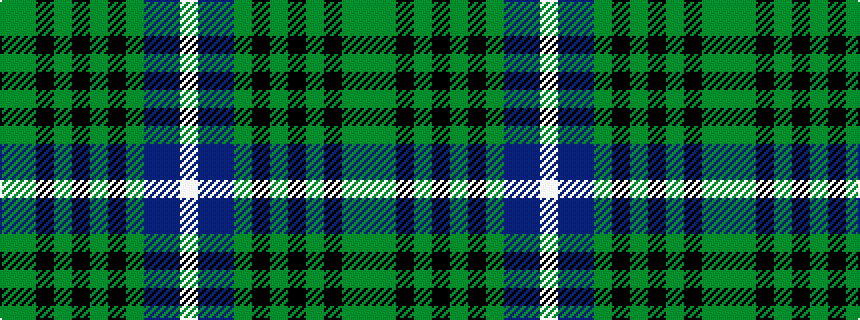 idealised woven sample of pattern GGKGKGKGBBW