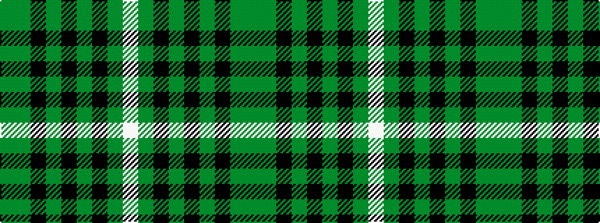 idealised woven sample of pattern GGKGKGKGW