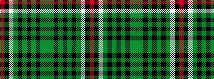 idealised woven sample of pattern GGKGKGKGWKR