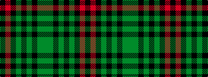 idealised woven sample of pattern GGKGKGKRK