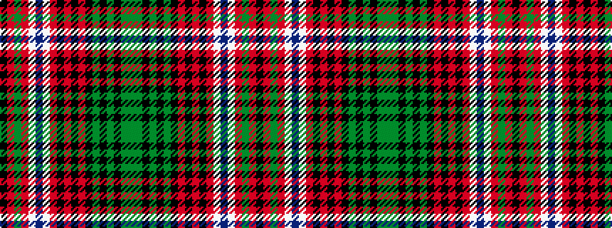 idealised woven sample of pattern GGKGKGKRKRKRWBWRGRK