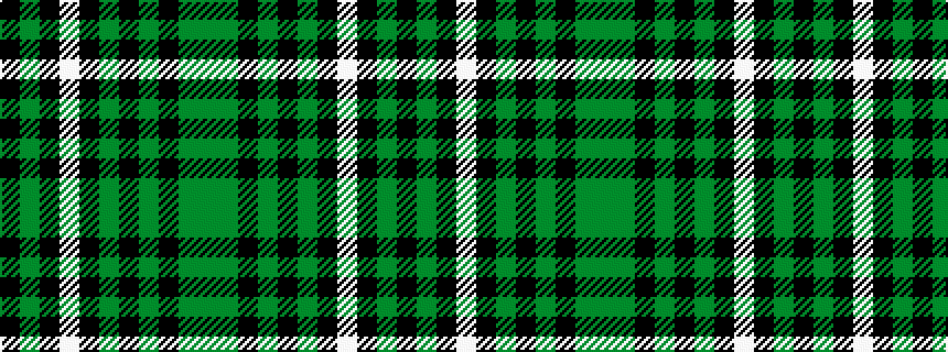idealised woven sample of pattern GGKGKGKWKGK
