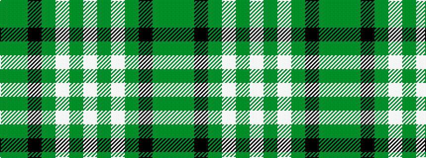 idealised woven sample of pattern GGKGWGW