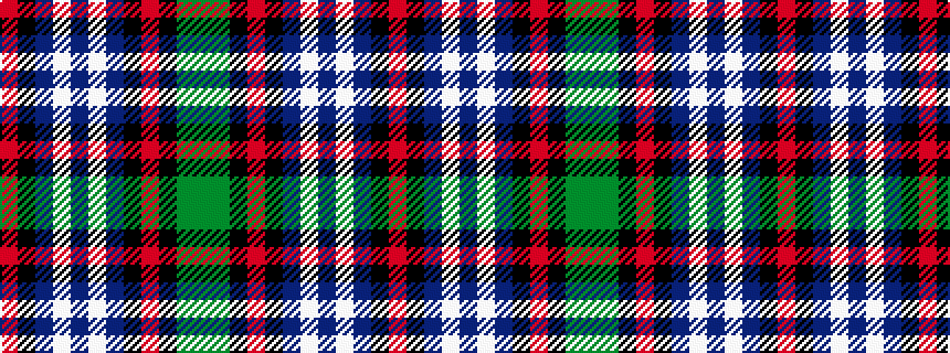 idealised woven sample of pattern GGKRKBWBWBKR