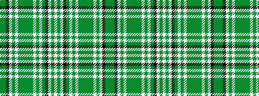 idealised woven sample of pattern GGKWGWGGGGGWGWGKWGW