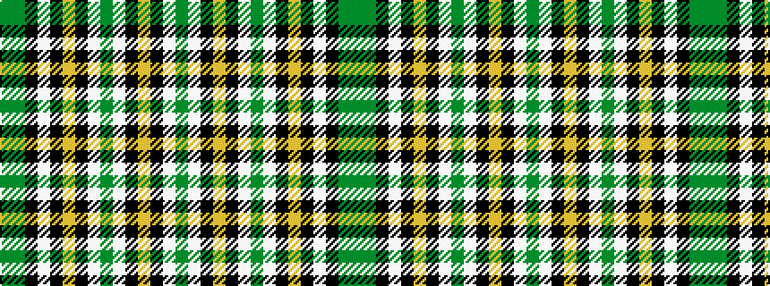 idealised woven sample of pattern GGKWKYKWGWKYKWG