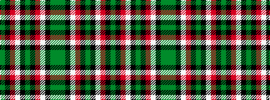 idealised woven sample of pattern GGKWRKGKWRKG