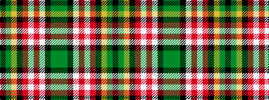 idealised woven sample of pattern GGKWRWRKYGK