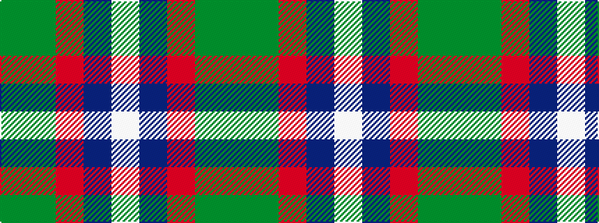 idealised woven sample of pattern GGRBW