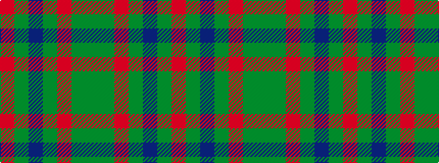 idealised woven sample of pattern GGRGBGR