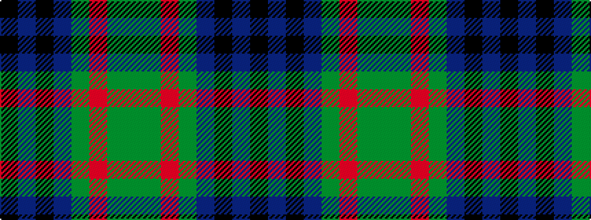 idealised woven sample of pattern GGRGBKBK