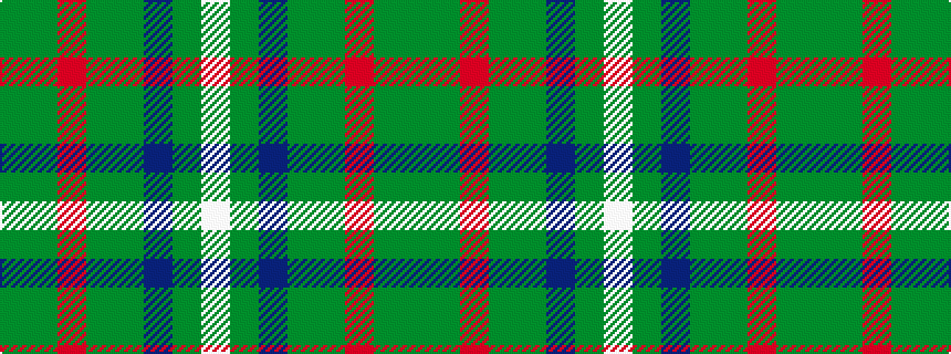idealised woven sample of pattern GGRGGBGW
