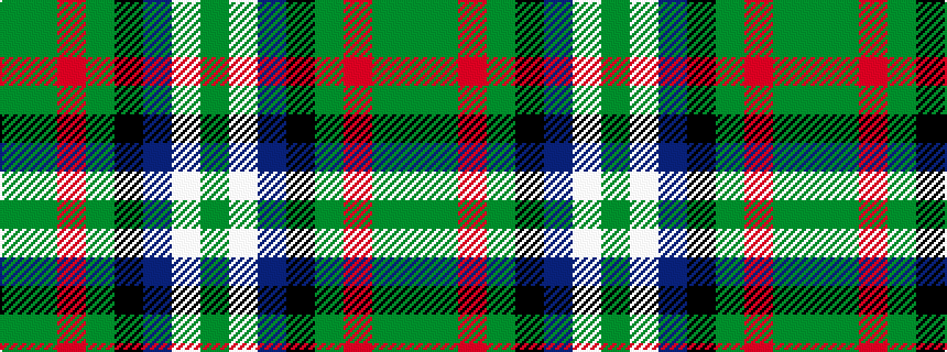 idealised woven sample of pattern GGRGKBWG