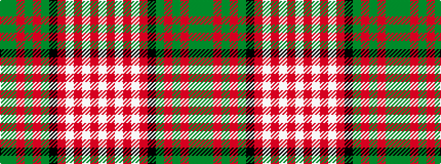 idealised woven sample of pattern GGRGRGKRWRWRW