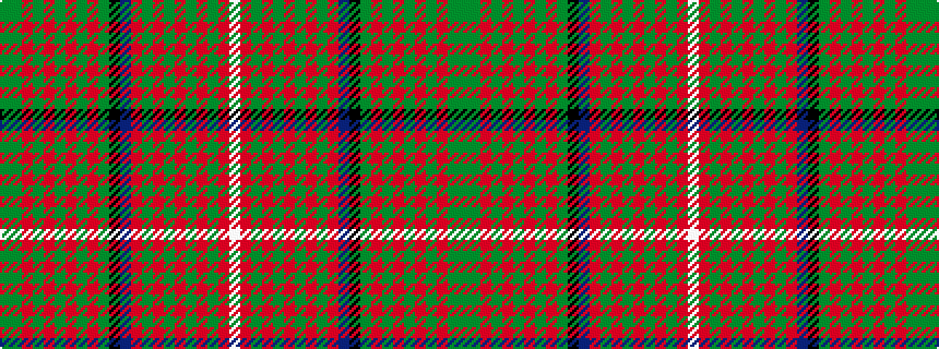 idealised woven sample of pattern GGRGRGRGRGKBRGRGRGRGRW