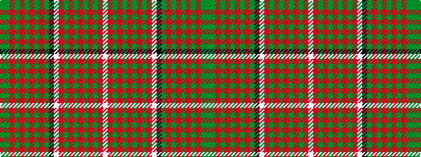 idealised woven sample of pattern GGRGRGRGRGKWRGRGRGRGRW
