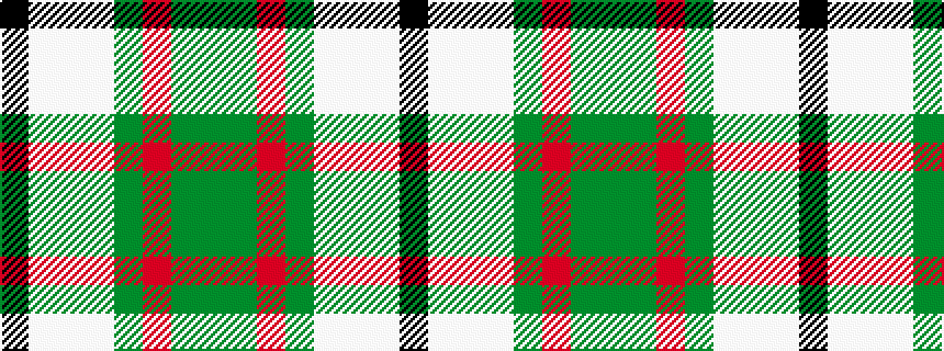 idealised woven sample of pattern GGRGWWWK