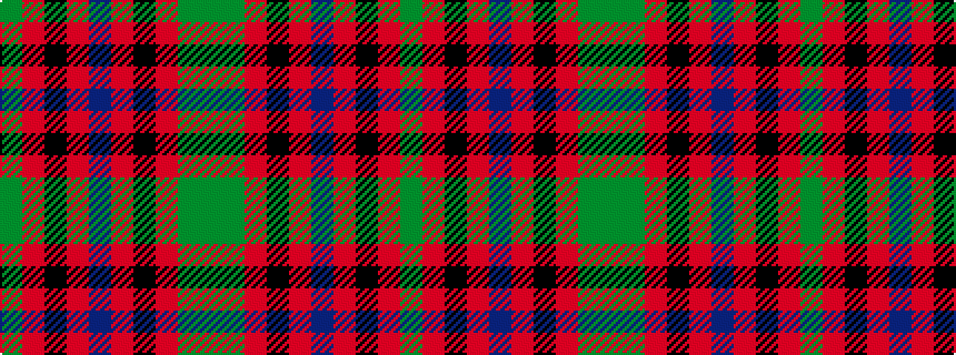 idealised woven sample of pattern GGRKRBRKRG