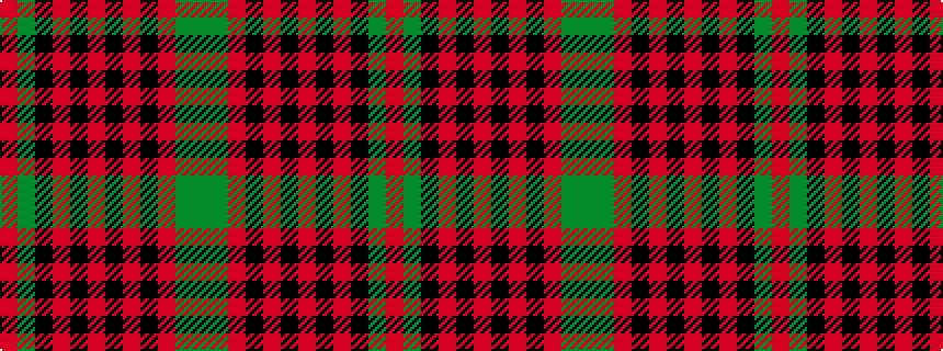 idealised woven sample of pattern GGRKRKRKRKGR