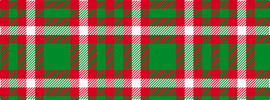 idealised woven sample of pattern GGRWRGR