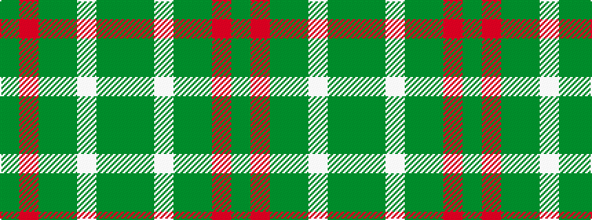 idealised woven sample of pattern GGWGGRG