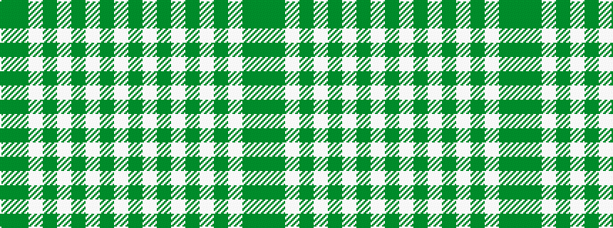 idealised woven sample of pattern GGWGWGWGWG