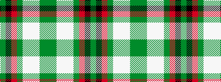 idealised woven sample of pattern GGWWWGRKG