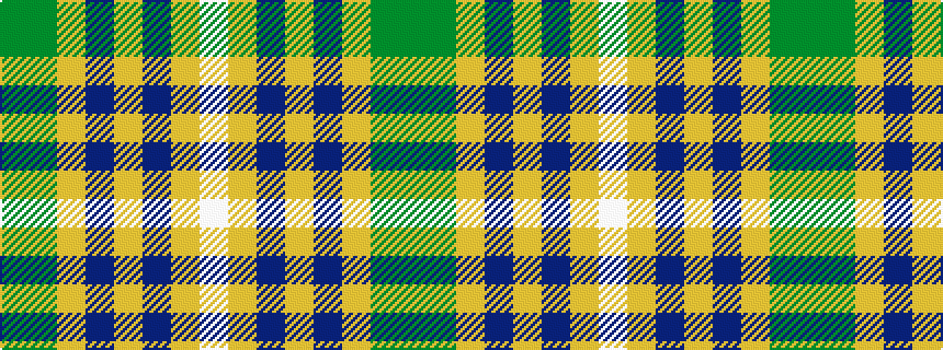idealised woven sample of pattern GGYBYBYW