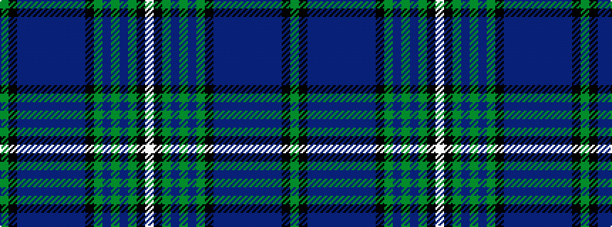 idealised woven sample of pattern GKBBBBBBBBKGBGBGKW