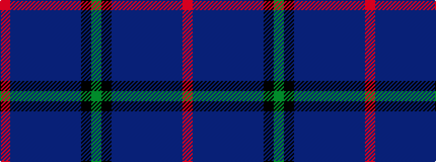 idealised woven sample of pattern GKBBBBBBBR