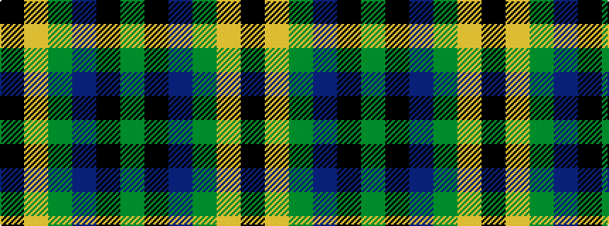 idealised woven sample of pattern GKBGYK