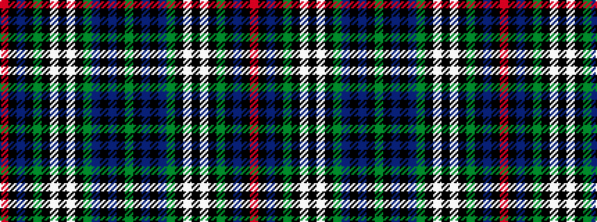 idealised woven sample of pattern GKBKBGKWKWKGKBKR