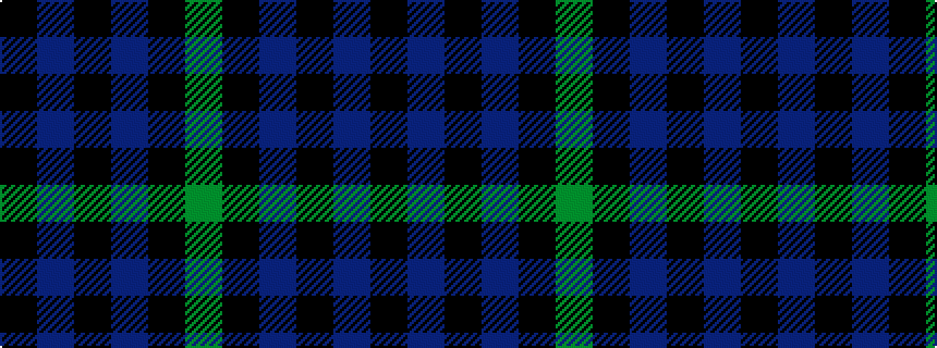 idealised woven sample of pattern GKBKBK