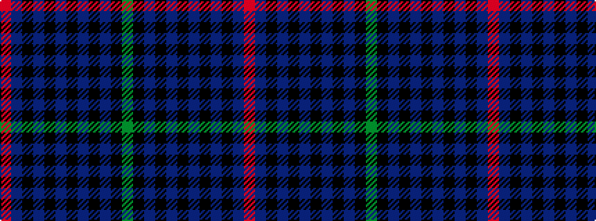 idealised woven sample of pattern GKBKBKBKBKBR