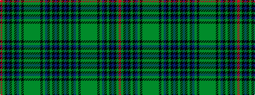 idealised woven sample of pattern GKBKGKBGKGGGGGGGKGBKGKBKGR