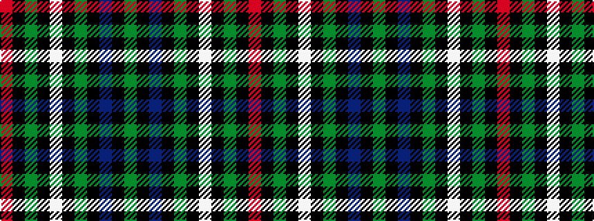 idealised woven sample of pattern GKBKGKWKGKR