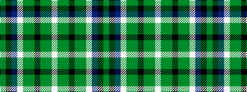 idealised woven sample of pattern GKBWGGKGGW