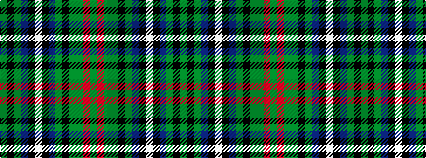 idealised woven sample of pattern GKGBKWKBGKGGRG