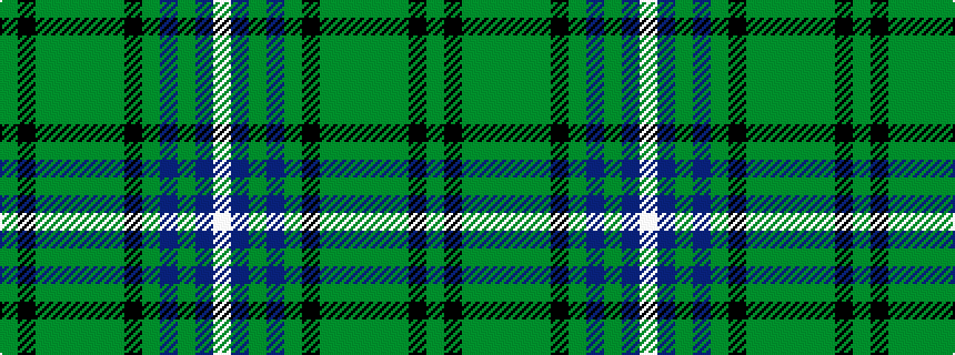 idealised woven sample of pattern GKGGGGGKGBGBW