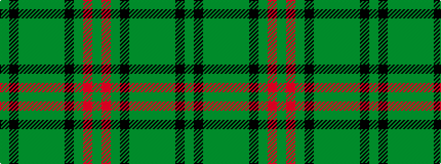 idealised woven sample of pattern GKGGGGGKGRG
