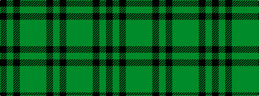 idealised woven sample of pattern GKGGGGKGK