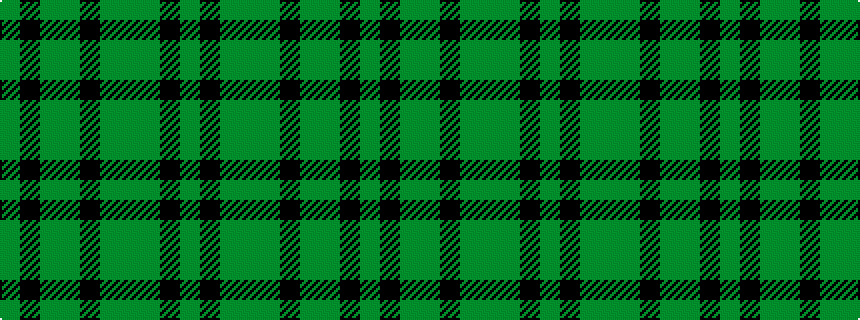 idealised woven sample of pattern GKGGGKGGKG