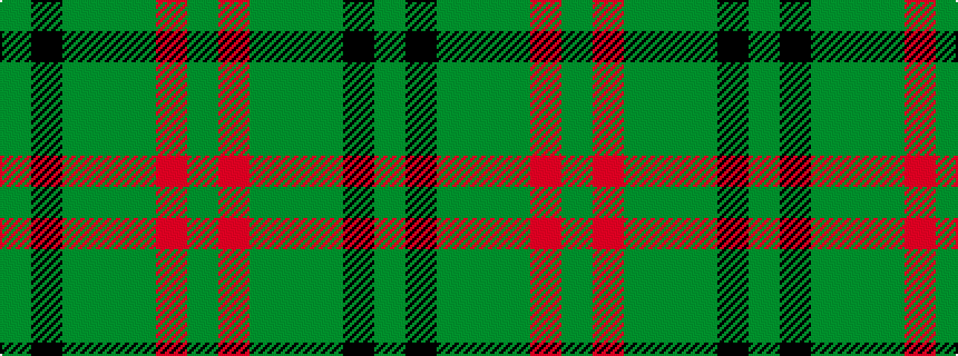 idealised woven sample of pattern GKGGGRG
