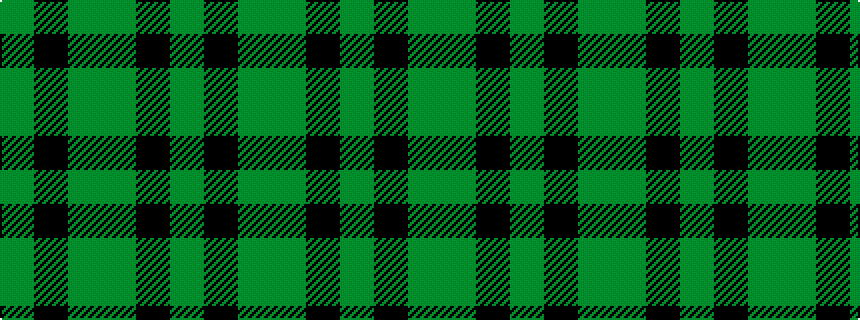 idealised woven sample of pattern GKGGKG