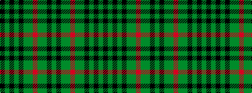 idealised woven sample of pattern GKGGRGGKGKGK