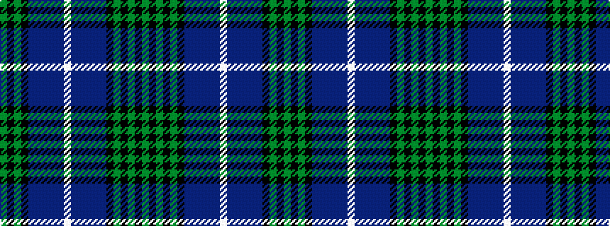 idealised woven sample of pattern GKGKBBBBBWBBBBBKGKGKG