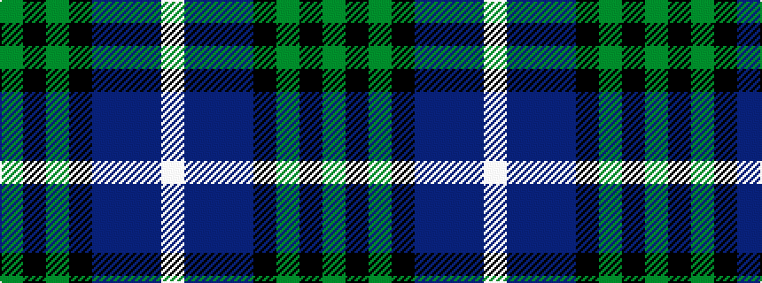 idealised woven sample of pattern GKGKBBBW