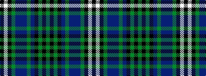 idealised woven sample of pattern GKGKBGBBBGKWK