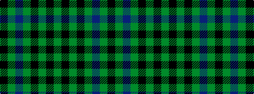 idealised woven sample of pattern GKGKGBGK