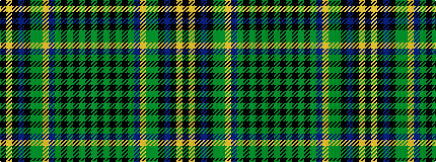 idealised woven sample of pattern GKGKGKGBYGGKBKYK